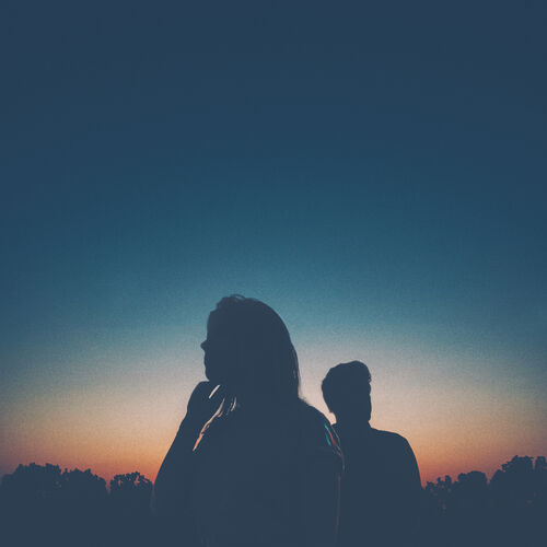 Tumblr aesthetic mood vibe silhouette