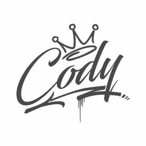 the name cody in tattoo