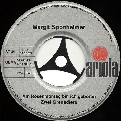 Musik Von Margit Sponheimer: Alben, Lieder, Songtexte | Auf Deezer Hören