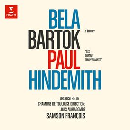 Album cover of Bartók: Élégies, Sz. 41 - Hindemith: Les quatre tempéraments