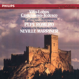Album cover of Villa-Lobos & Castelnuovo-Tedesco Guitar Concertos; Rodrigo: Sones En La Giralda