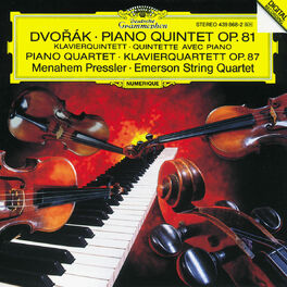 Album cover of Dvorák: Piano Quintet, Op. 81 / Piano Quartet, Op. 87