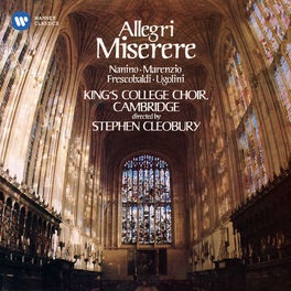 Album cover of Allegri's Miserere and Other Music of the Italian 16th Century