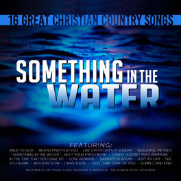 Album cover of Something in the Water: 16 Great Christian Country Songs