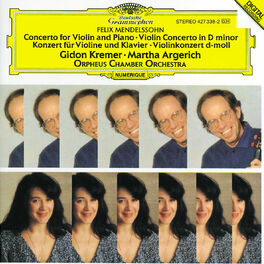 Album cover of Mendelssohn: Concerto for Violin, Piano and Strings; Violin Concerto
