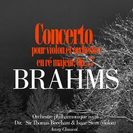Album cover of Brahms: Concerto pour violon et orchestre en ré majeur, Op. 77