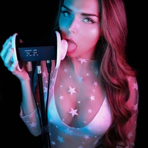 HeatheredEffect ASMR EAR EATING And LICKING