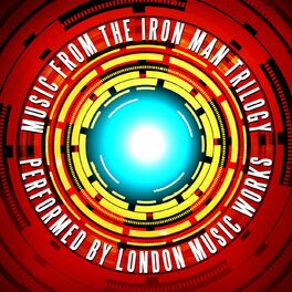Album cover of Music from the Iron Man Trilogy