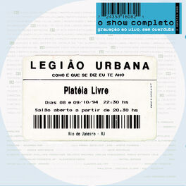 Legio urbana todas as letras completas