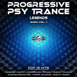 Album cover of Progressive Psy Trance Legends: 2020 Top 10 Hits, Vol. 1