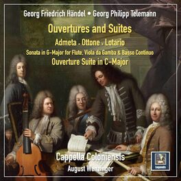 Album cover of Handel & Telemann: Ouvertures & Suites