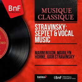 Album cover of Stravinsky: Septet & Vocal Music (Mono Version)