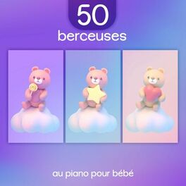 Album cover of 50 berceuses au piano pour bébé : Musique pour dormir et rêver, Berceuse pour nouveau-né, Piano paisible, Méditation de relaxation