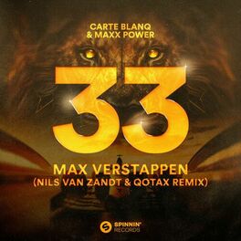 Album cover of 33 Max Verstappen (Nils van Zandt & Qotax Remix)