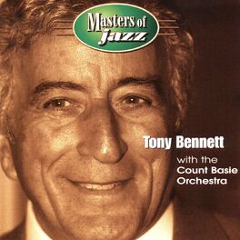 Album cover of Masters of Jazz: Tony Benette with the Count Basie Orchestra