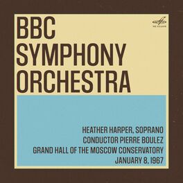 Album cover of BBC Symphony Orchestra in Moscow: Pierre Boulez, Heather Harper. January 8, 1967 (Live)