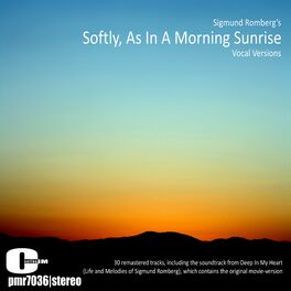 Album cover of Softly, As In A Morning Sunrise, Volume 1; The Vocal Versions