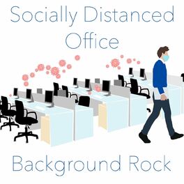 Album cover of Socially Distanced Office Background Rock