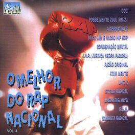 Album cover of O Melhor do Rap Nacional, Vol. 4