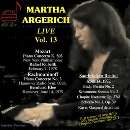 Album cover of Martha Argerich Live, Vol. 13