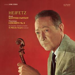 Album cover of Vieuxtemps: Violin Concerto No. 5 in A Minor, Op. 37, Bruch: Scottish Fantasy, Op. 46