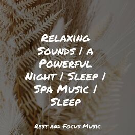 Album cover of Relaxing Sounds | a Powerful Night | Sleep | Spa Music | Sleep