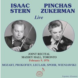 Album cover of Isaac Stern & Pinchas Zukerman (Live)