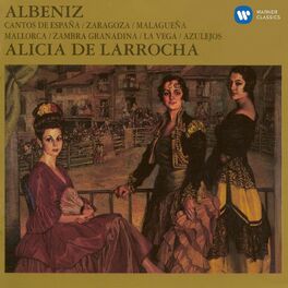 Album cover of Albéniz: Cantos de España, Zaragoza, Malagueña, Mallorca, Zambra Granadina, La Vega & Azulejos