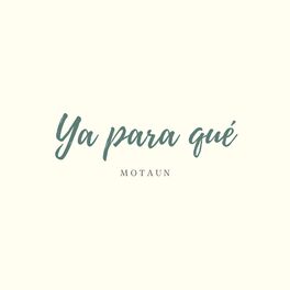 Album cover of Ya para Qué