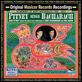 Album cover of Pitney Sings Bacharach (Original Musicor Records Recordings)