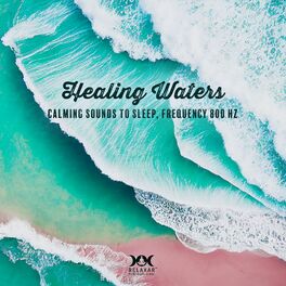 Album cover of Healing Waters: Calming Sounds To Sleep, Frequency 800 Hz
