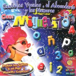 Album cover of Canta Las Vocales, El Abecedario y Los Numeros Con
