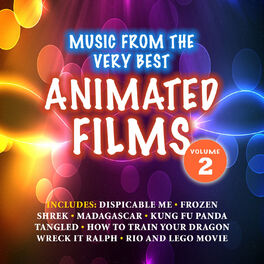 Album cover of Music from the Very Best Animated Films, Volume 2