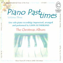 Album cover of Piano Past Times Volume Three - The Christmas Album