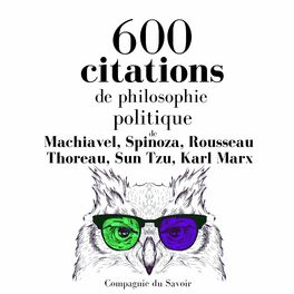 Album cover of 600 citations de philosophie politique (Les citations les plus inspirantes)