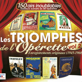 Album cover of Les triomphes de l'opérette, Vol. 2 (1945-1960)