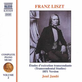 Album cover of Liszt Complete Piano Music, Vol. 2: 12 Études d'exécution transcendante