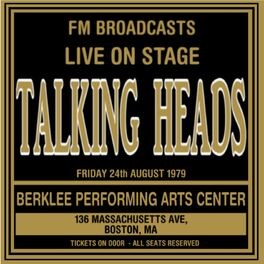 Album cover of Live On Stage FM Broadcasts - Berklee Performing Arts Centre 24th August 1979
