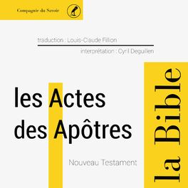 Album cover of Actes des Apôtres (L'intégrale de la Bible)