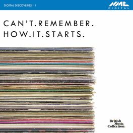 Album cover of Digital Discoveries, Vol. 1: Can't.Remember.How.It.Starts