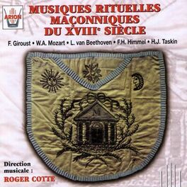 Album cover of Musiques rituelles maçonniques du 18ème siècle