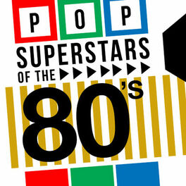 Album cover of Pop Superstars of the 80's
