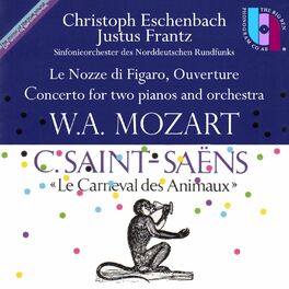 Album cover of Wolfgang Amadeus Mozart & Camille Saint-Saëns