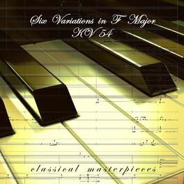 Album cover of Six Variations in F Major KV 54 (Christmas version, Arr. for music box)