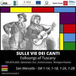 Album cover of Sulle Vie dei Canti San Marcello 1-1A, 1-1B, 1-2A, 1-2B Toscana Montagna Pistoiese
