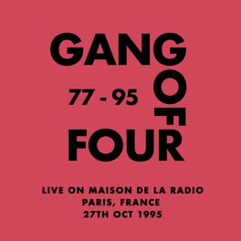 Album cover of Live on Maison De La Radio, Paris, France - 27th Oct 1995