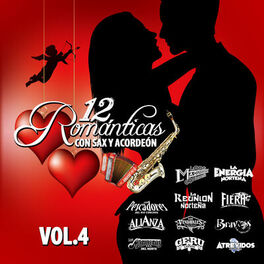 Album cover of 12 Romanticas Con Sax y Acordeon, Vol.4