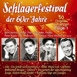 Album cover of Schlagerfestival der 60er Jahre Folge 1