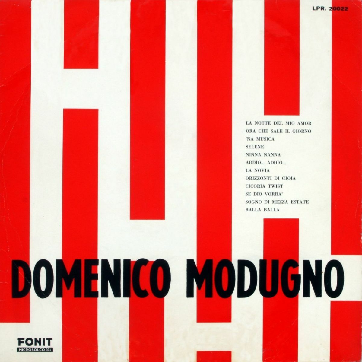 Domenico Modugno: albums