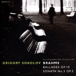 Album cover of Brahms: 4 Ballads, Op. 10 - Sonata No. 3, Op. 5